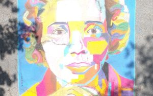 Photo from Chalk the Walk in Mount Vernon, IA